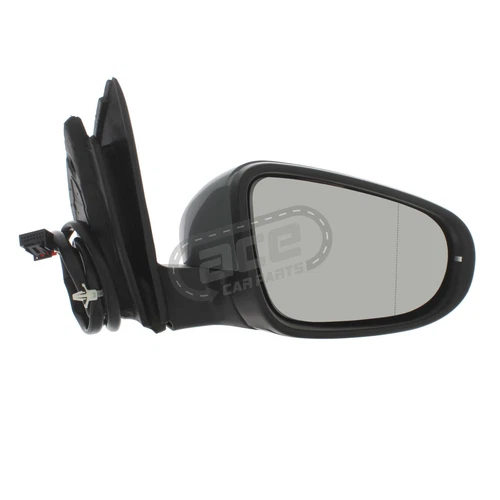 Electric Wing Door Mirror VW Golf Mk6 2009-2013 Primed Cover Drivers Right Hand