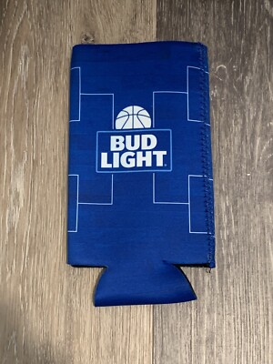 NEW Bud Light Beer Blue Insulated Foam Koozie Fits 24 oz Tall Boy Cans 