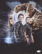 "Fantastic Four" Cast AUTOGRAPHS Signed 11x14 Photo - Miles Teller +3 ACOA