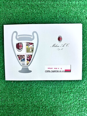 Magazine Forza Milan! – 9 Septembre 1989 – HJK Helsinki – Carobbi, Ancelotti