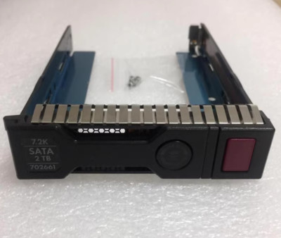 Genuine 651314-001 3.5'' Bracket HDD Caddy Tray HP G8 G9 Server with screws