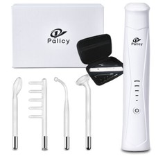 White Cordless Professional High Frequency Skin Therapy Wand