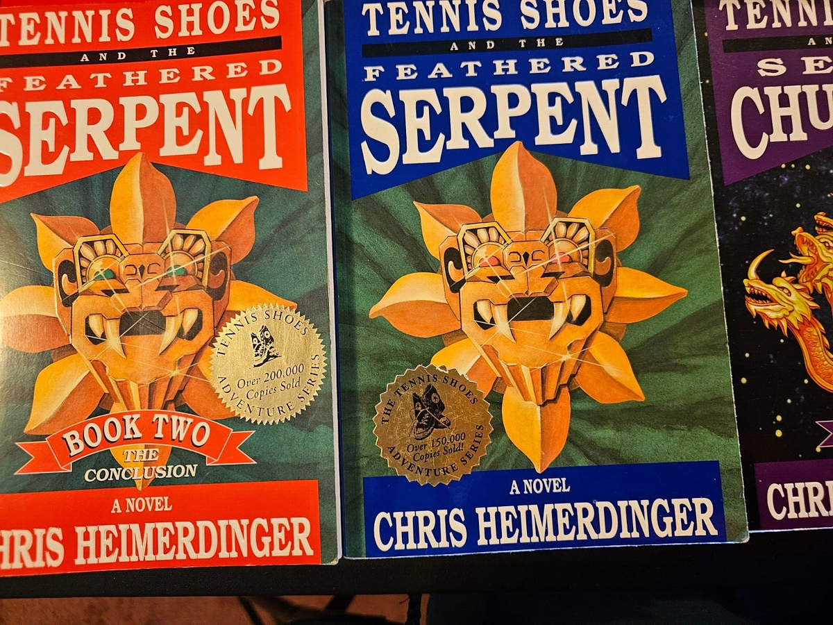 LDS Novels for Teens by CHRIS HEIMERDINGER Lot 8 Crown Serpent