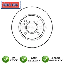 1x Brake Disc Front Borg & Beck Fits Ford Fiesta 2008- Ka 2016- 8V511125AD