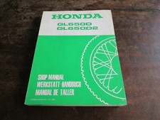 Honda GL650D GL650D2 1983 Shop Factory OEM Manual Workshop Manual Manuel