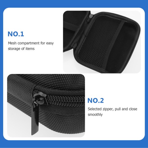 Portable Oxford Cloth Storage Bag For Power Bank Charger Cables - Afbeelding 10 van 10