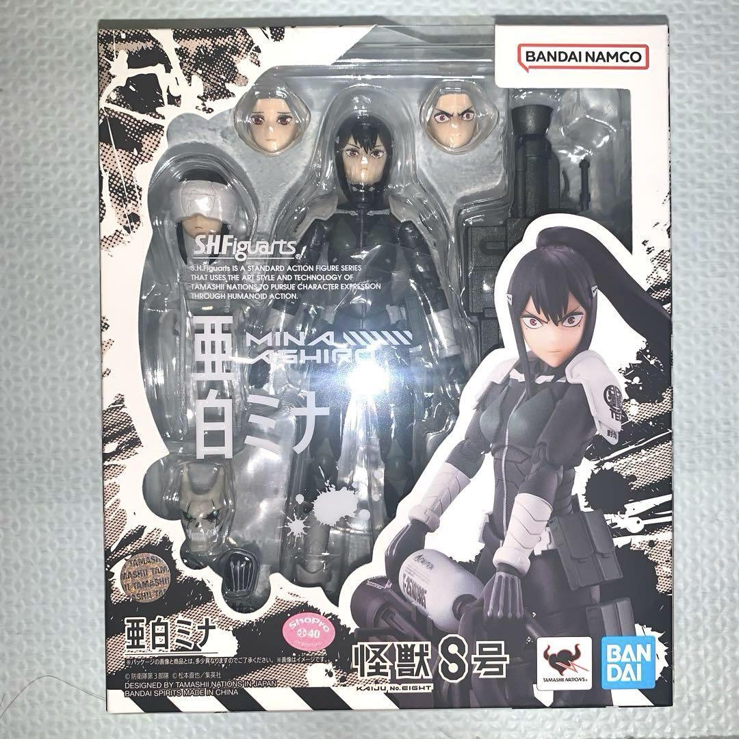 S.H.Figuarts Kaiju No. 8 Mina Ashiro Action Figure Height 5.5 inch BANDAI SPIRIT