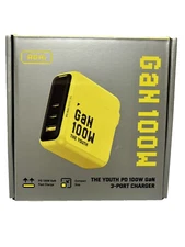 AOHI Youth 100W GaN+ USB C Charger 100W Laptop Fast Charger PD3.1 PPS 3-Port USB