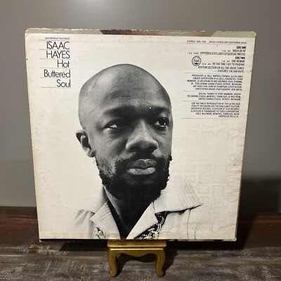 Isaac Hayes Hot Buttered Soul Vinyl LP 1969 First Pressing Hype