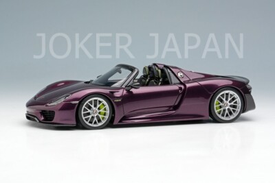 Make Up EIDOLON 1/43 Porsche 918 Spyder weissach package 2011