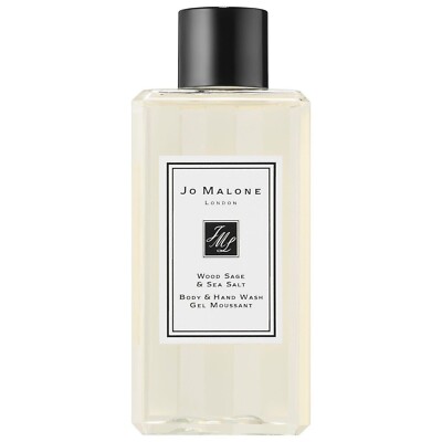 Jo Malone WOOD SAGE SEA SALT Perfume BODY & HAND WASH Soap Shower Gel 3.4oz NeW