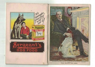 Polk Miller's Dog Book 1929 Sergeant's Dog Food Booklet 13th ed