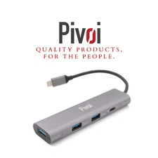 5-in-1 Hub USB 3.0 2.0 High Speed Adapter Expander Hub Pivoi