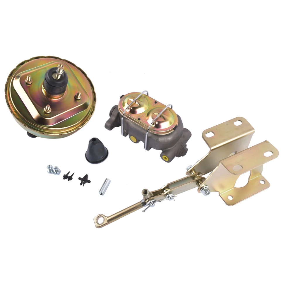 Fits Jeep CJ5 CJ7 SUV OHV Master Cylinder Bracket Power Brake Booster Assembly - Image 3 of 4