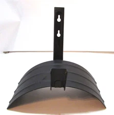 New Expert Gardener Classic Black Steel Metal Garden Hose Hanger Wall Rack