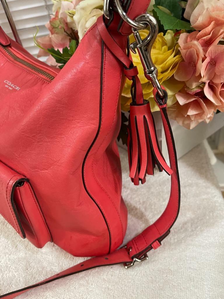 COACH LEGACY LEATHER COURTENAY HOBO BAG PURSE 22381… Gem