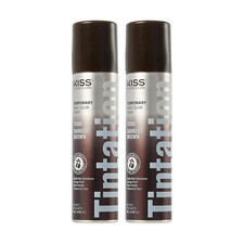 RED by Kiss Tintation Temporary Hair Color Spray, Instant Gray Root Cover Up