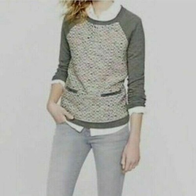 baseball style sweater