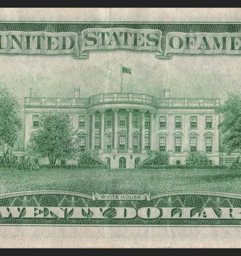 1934 St Louis Twenty Dollar Bill H22893080A Back Plate H9 386 Mule Note - Picture 10 of 11