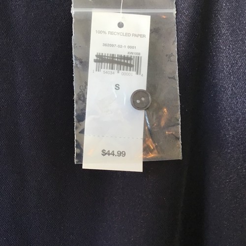 Gap factory women’s S velvet gray purple tank Top New loose oversized deadstock - Picture 3 of 12