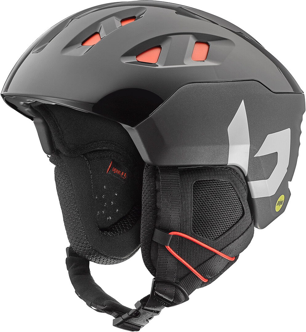 Casco de esquí BOLLE casco de snowboard RYFT EVO MIPS casco 2023 negro brillante casco deportivo
