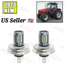 2 SUPER LED headlight light bulbs for Massey Ferguson 4245, 4253, 4260, 4263 USA