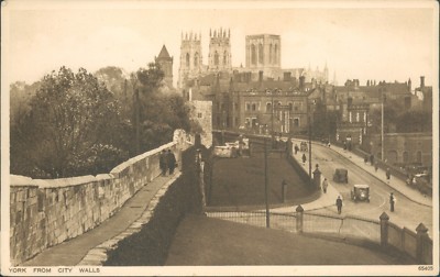 York; von Stadtmauern Photochrom 65405