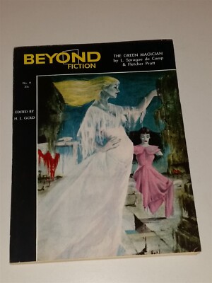GALAXY SCIENCE MAGAZINE BEYOND FICTION NO. 9 SCI-FI PULP