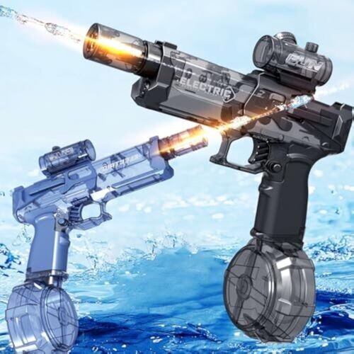Ultimate Battle Blaster Electric Water Guns with Gun Muzzle Flame AU Stock
