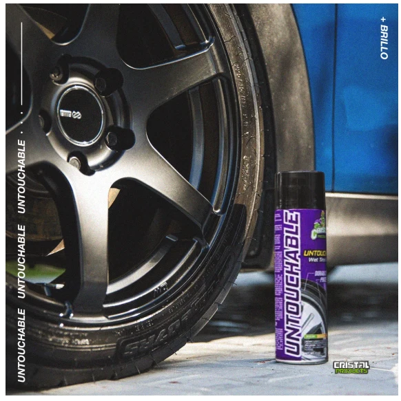 Cristal Product Untouchable Tire Wet Finish 14oz (6 bottle) Ever Gloss - product detail image 3