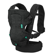 Infantino Flip Advanced 4-in-1 Convertible Carrier Newborn Baby Black