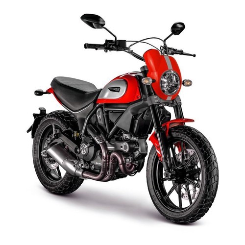 Carenatura naso Ducati Scrambler Sixty-2: Mandarino atomico - Foto 5 di 5