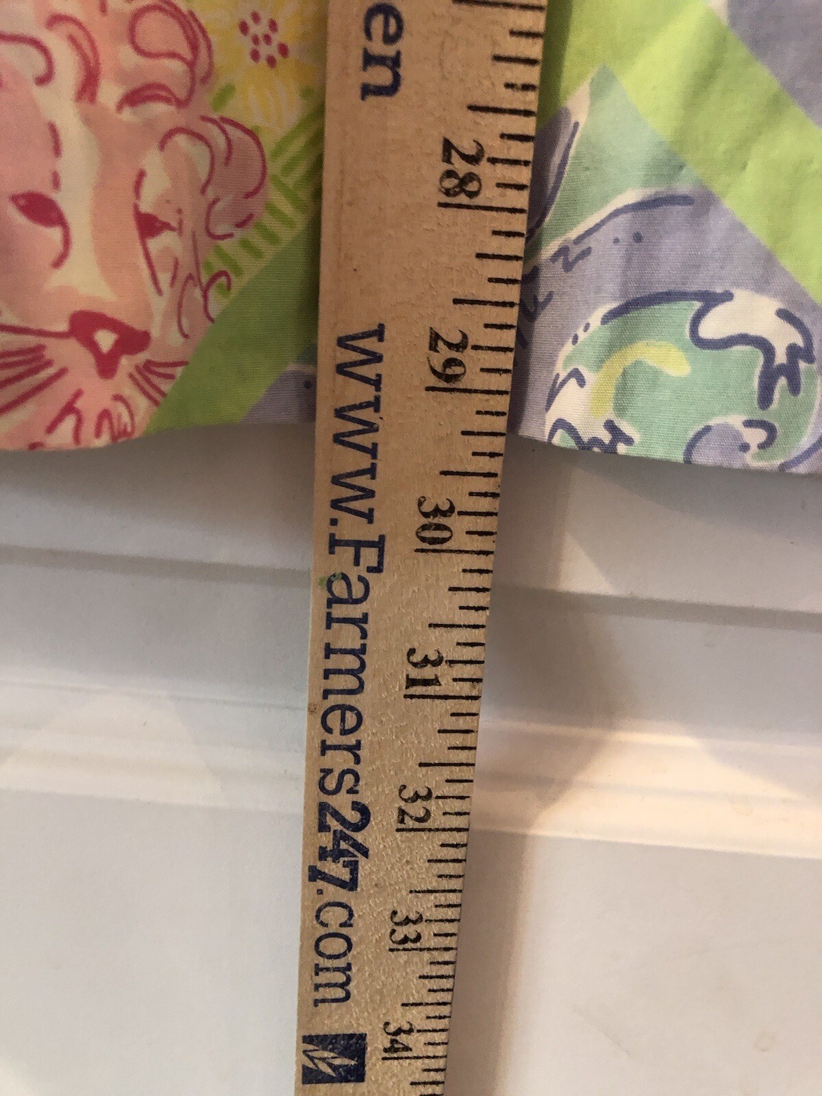 Vintage Lilly Pulitzer Patchwork Pattern Dress si… - image 4