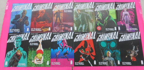 Criminal # 1,2,3,4,5,6,7,8,9,10,11,12 COMIC Image  2018 3rd Series Ed Brubaker - Picture 1 of 1