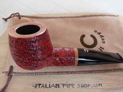 Il Ceppo freehand Billiard Big XL Huge handmade briar pipe stem acrilic 9 oz.2,8