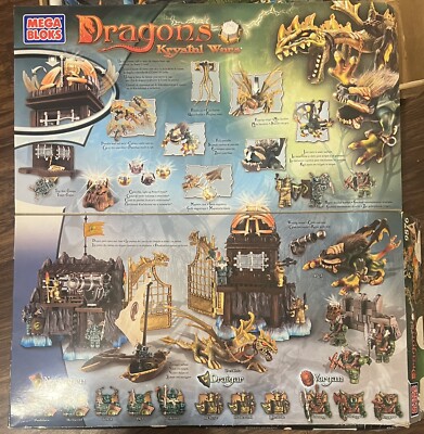 9876 Mega Bloks Dragons Krystal Wars Marauders Ambush for sale