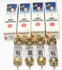 Lot of 4 New GE CTT / DAX Projector Lamp Bulbs 120V 1000W AVG 25 Hours Gold Top