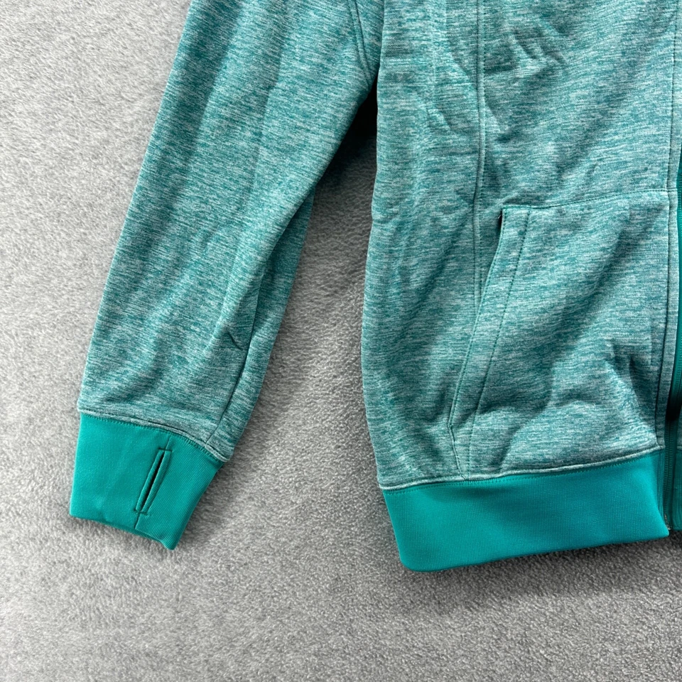 Chaqueta Oakley para mujer talla M verde azulado manga larga cremallera completa con capucha polar Foto 2 de 4