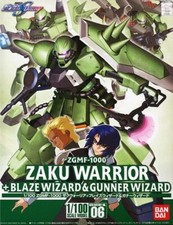 Gundam 1/100 NG 06 Zaku Warrior  Blaze  Gunner Wizard Seed Destiny Set Model