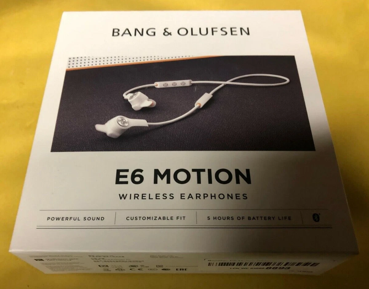 Bang and olufsen e6 motion clearance