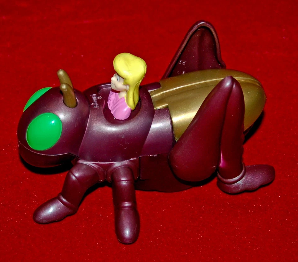 Lote de 2 JUGUETES VINTAGE BURGER KING Superman Car Bug Rider #146 Foto 2 de 4