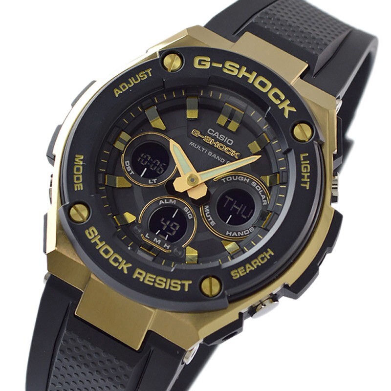 CASIO G-Shock GST-W300G-1A9JF G-Steel Gold Solar Radio CASIO G-Shock GST-W300G-1A9JF G-Steel Gold Solar Radio