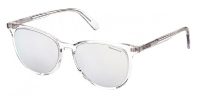 Moncler GIGABEAM ML0211 26D Clear Polarized Plastic Sunglass