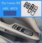 For Lexus RX350 2023 Car Accessories Window Glass Lift Button Switch Panel Bezel