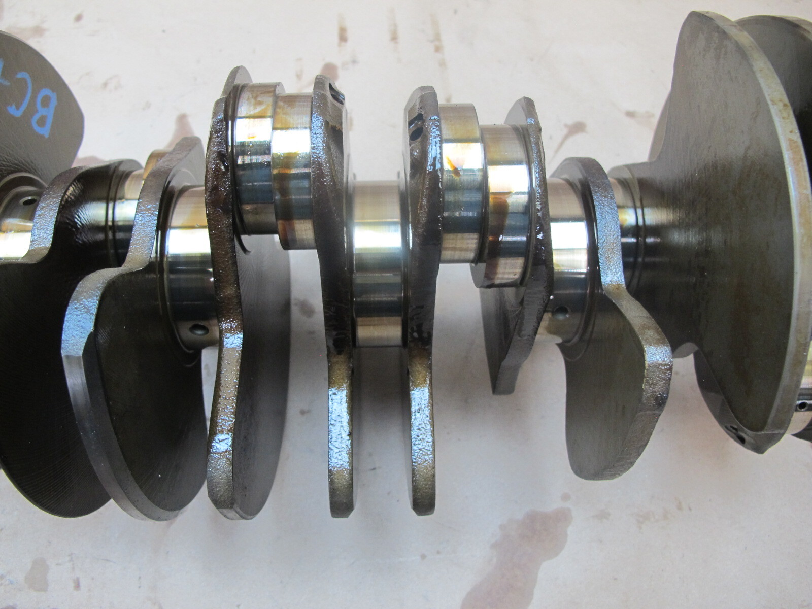 03-10 BENTLEY CONTINENTAL GTC GT FLYING SPUR 6.0L ENGINE CRANKSHAFT UNIT 163k