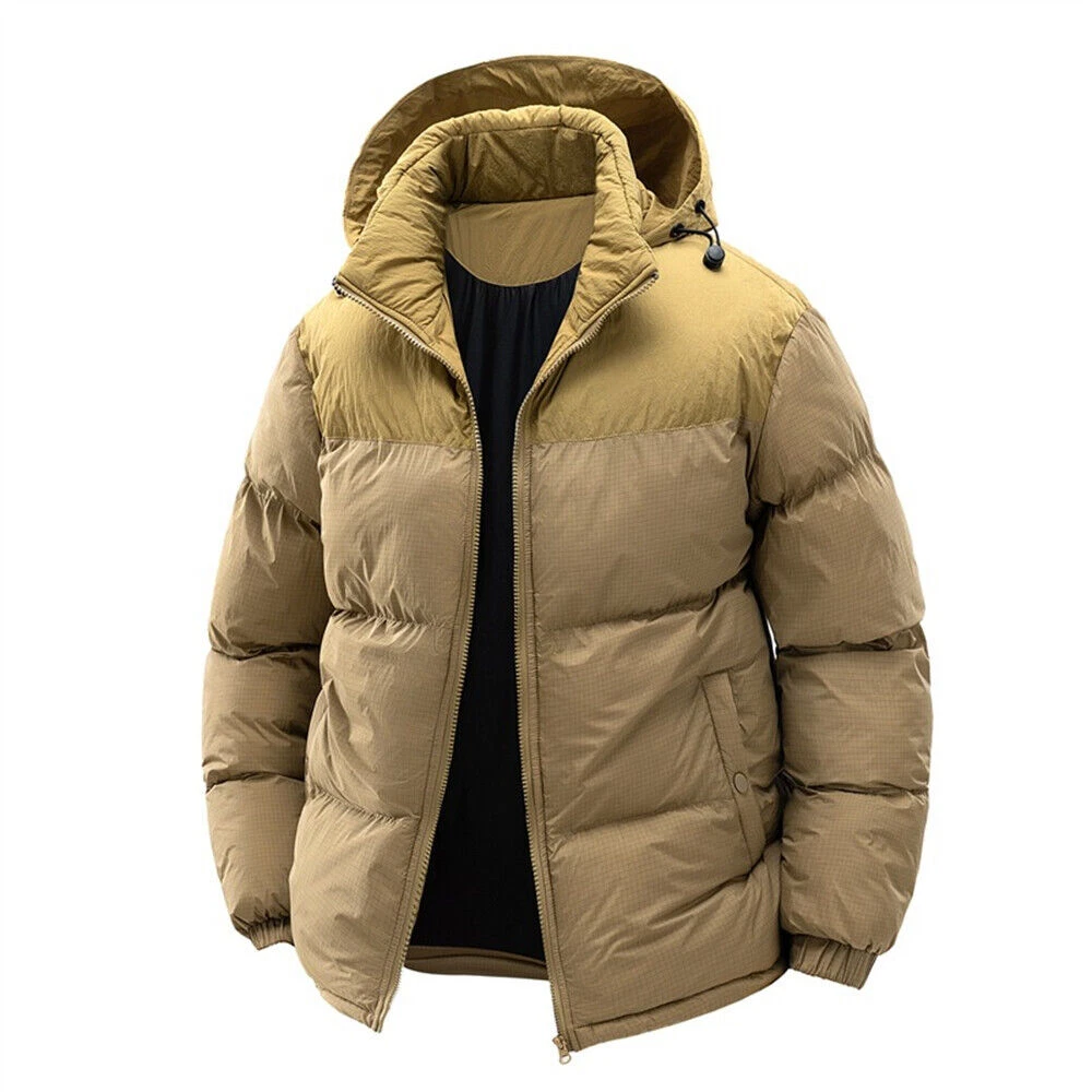 Men's Warm Winter Cotton Down Jacket Puffer Jacket Casual Coat Hot selling
Opens in a new window or