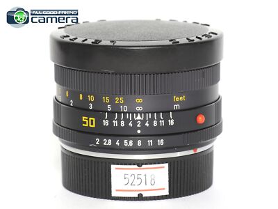 Leica Leitz Summicron-R 50mm F/2 E55 Lens Ver.2 R-Only Canada