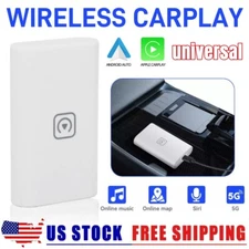Wireless CarPlay Adapter For Android Auto Apple USB Car Dongle Connect Box 5.0