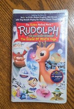 NEW SEALED Rudolph The Red-Nosed Reindeer The Island Of Misfit Toys VHS.