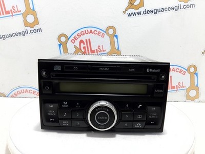 281855X36A audio system cd radio 130872 1084110 NISSAN PATHFINDER R51 2010